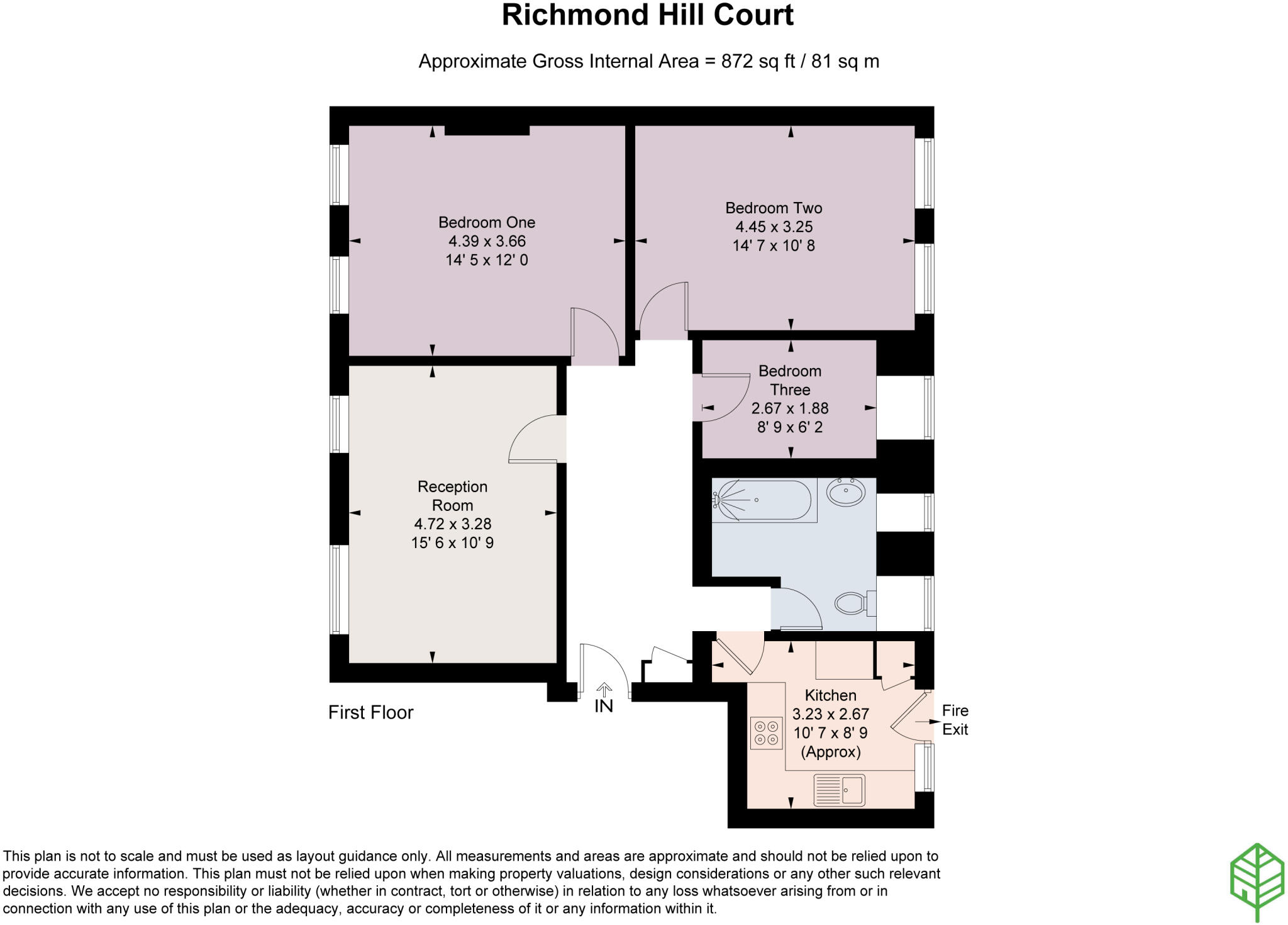 Richmond Hill Court, Richmond, TW10 floorplan