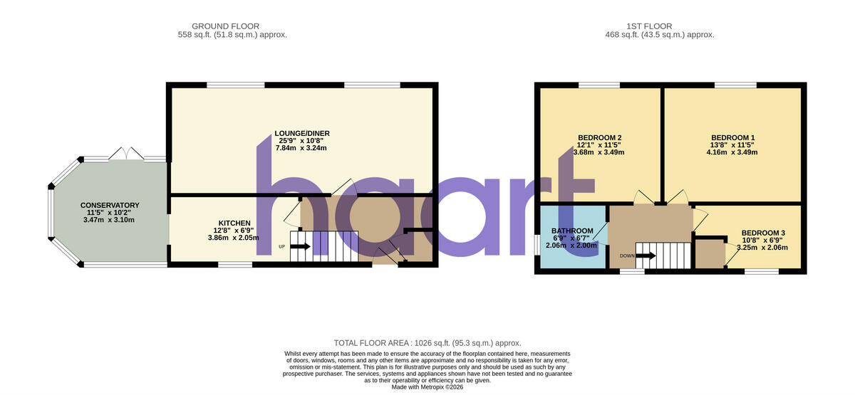 Latin Close, Offord Cluny floorplan