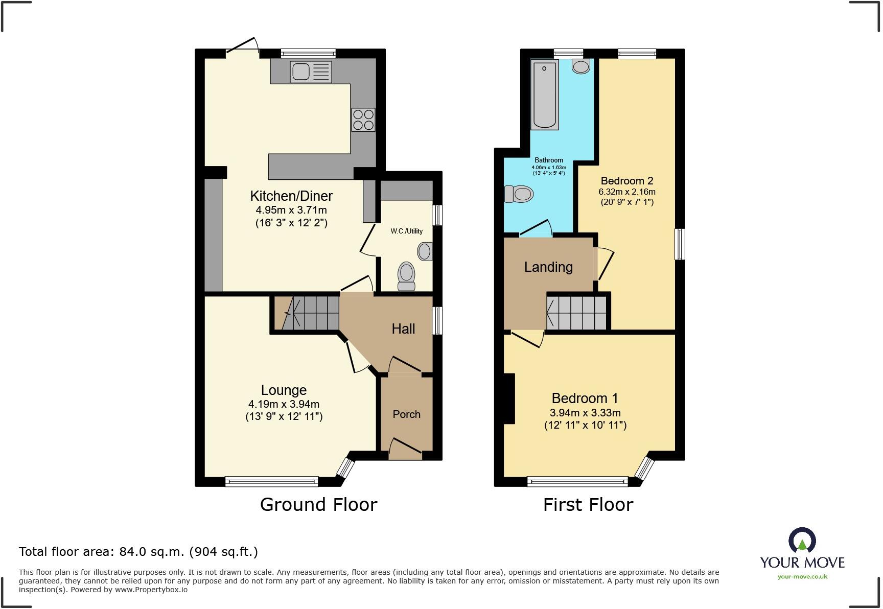 St. Audrey Avenue, Bexleyheath, DA7 floorplan