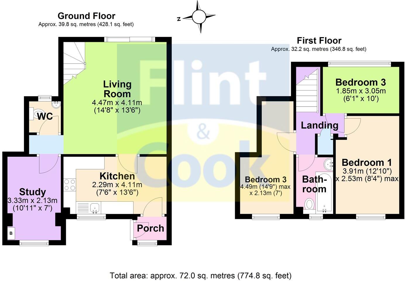 Goodwin Way, Hereford floorplan