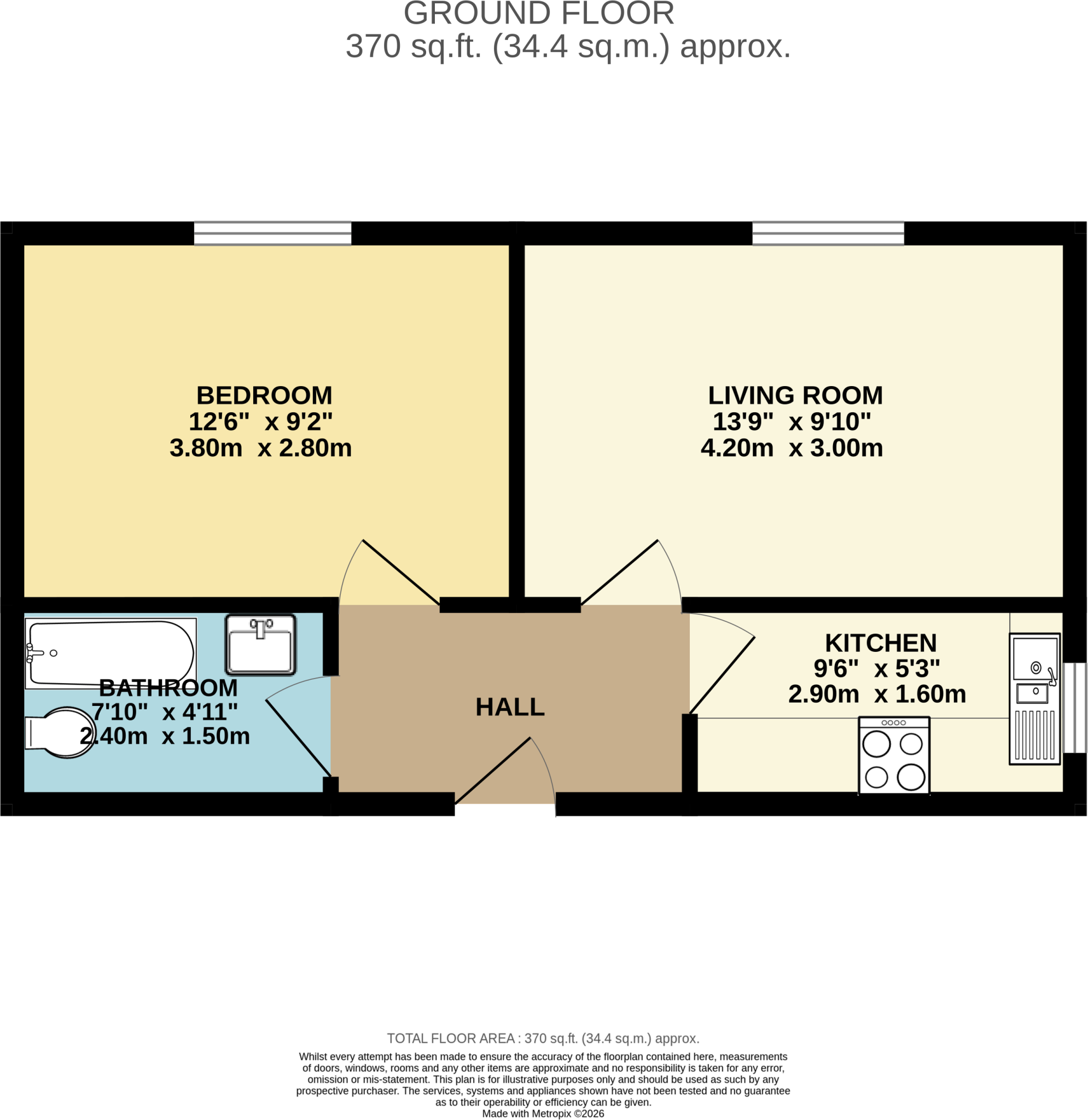 Flat ,  Atwood Road, Didsbury floorplan