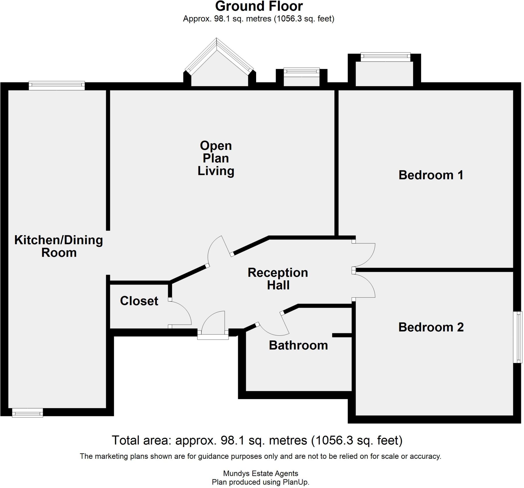 The Maltings Court, Market Rasen floorplan