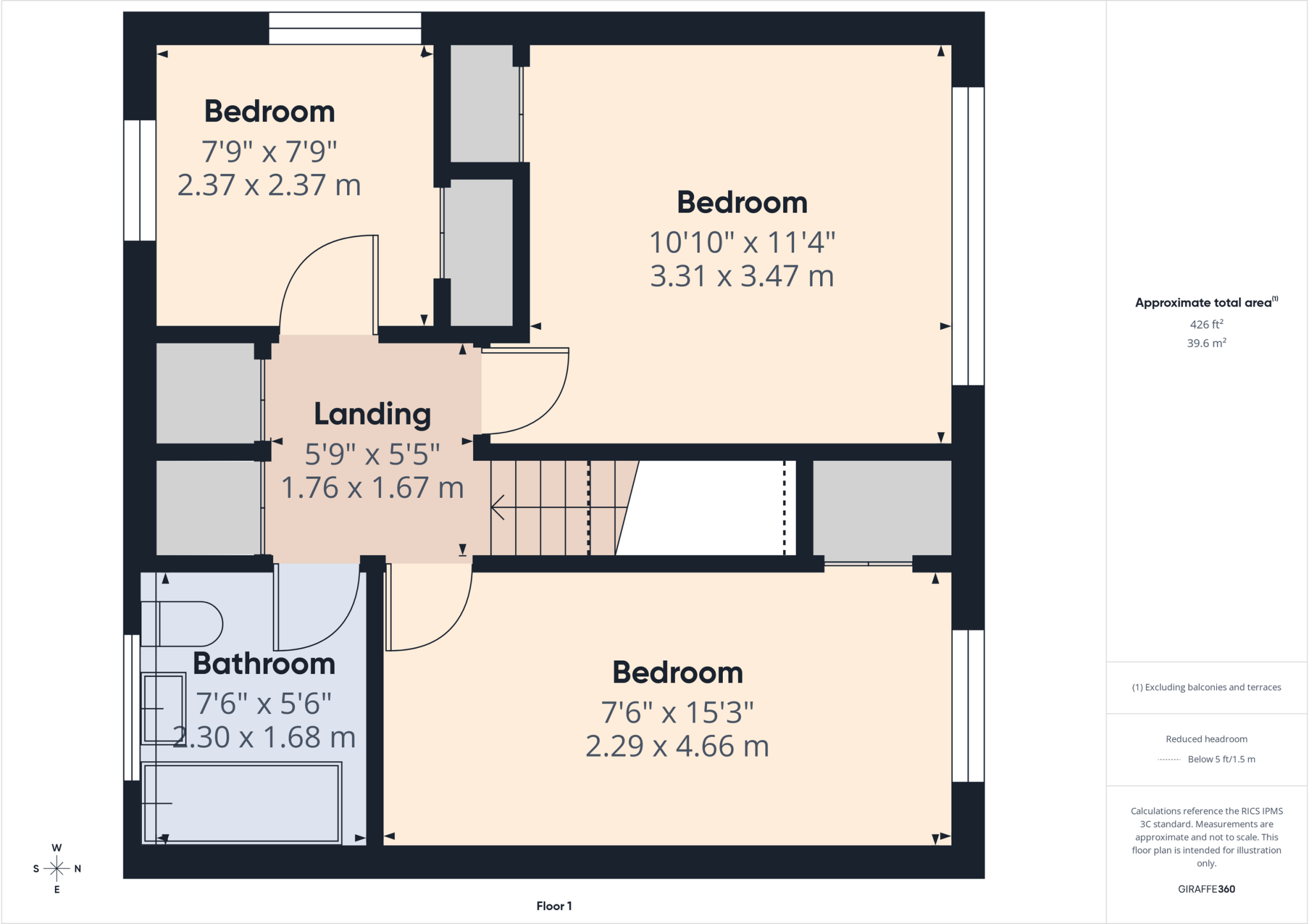 Shetland Close, Chaddesden floorplan