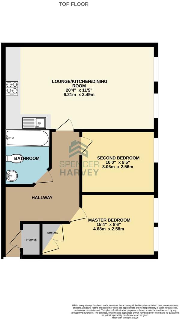 Hatters Court, Stockport floorplan