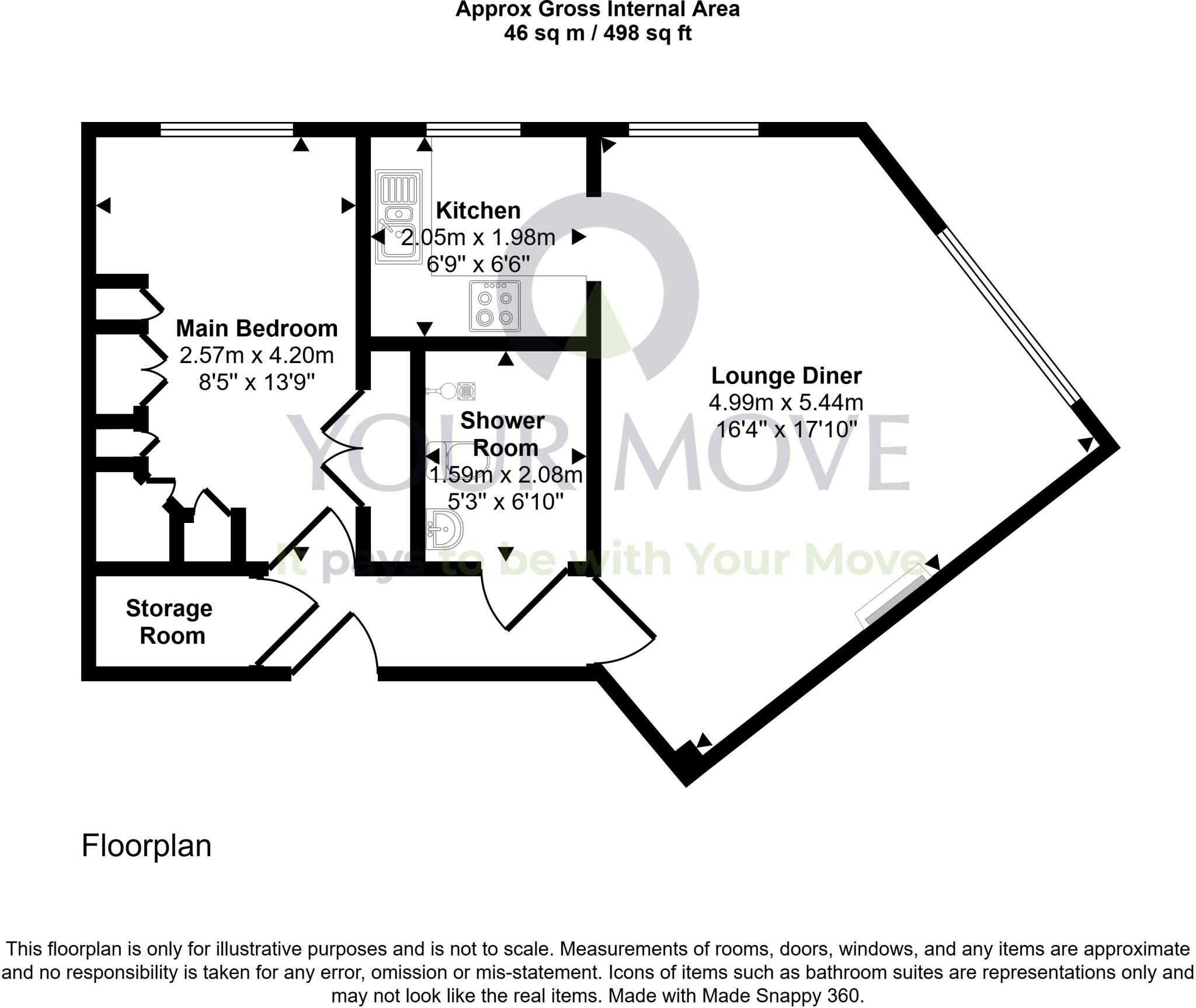 East Crosscauseway, Edinburgh, Midlothian, EH8 floorplan