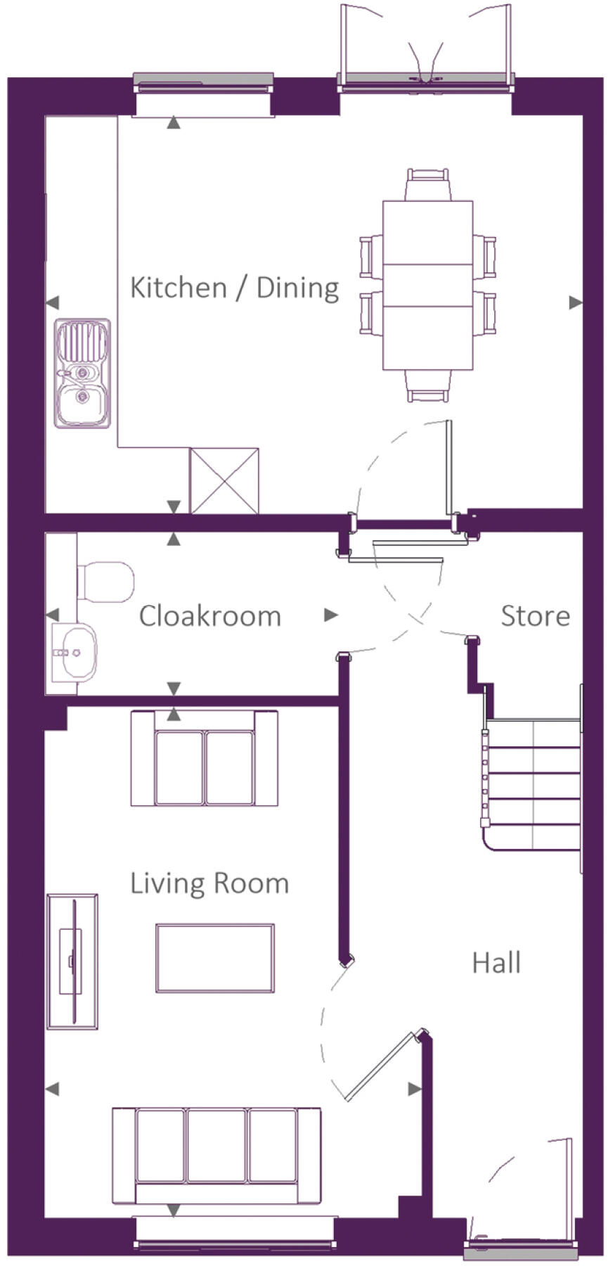 Off Forest Gate,
Palmerville,
Killingworth,
Newcastle,
NE12 9EN floorplan