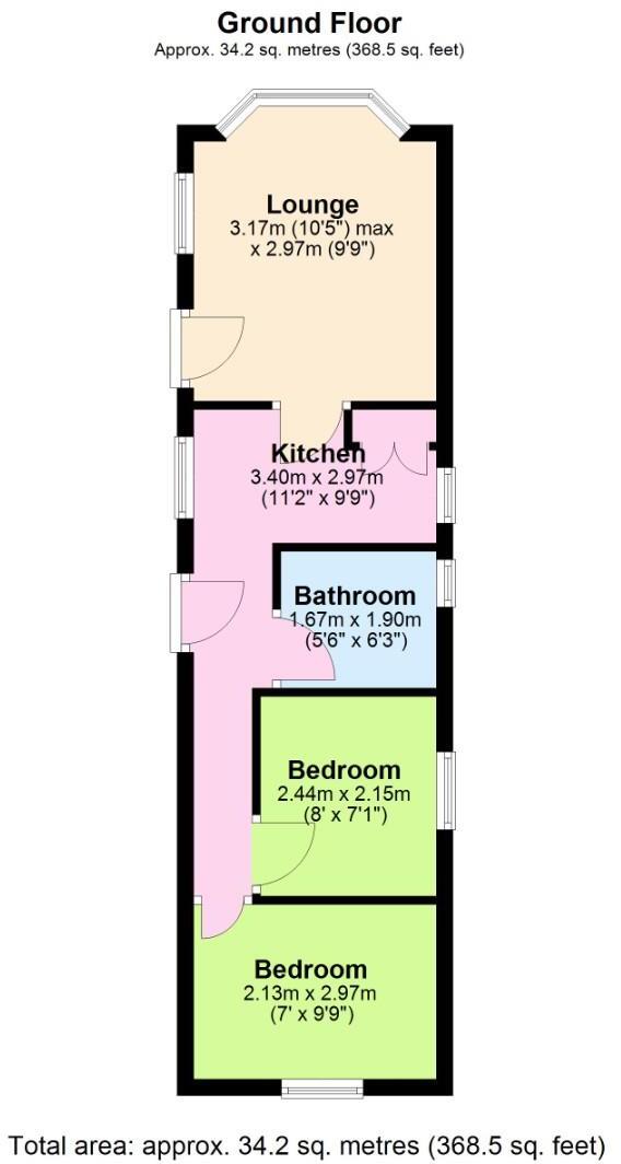 The Broadway, Lancing floorplan