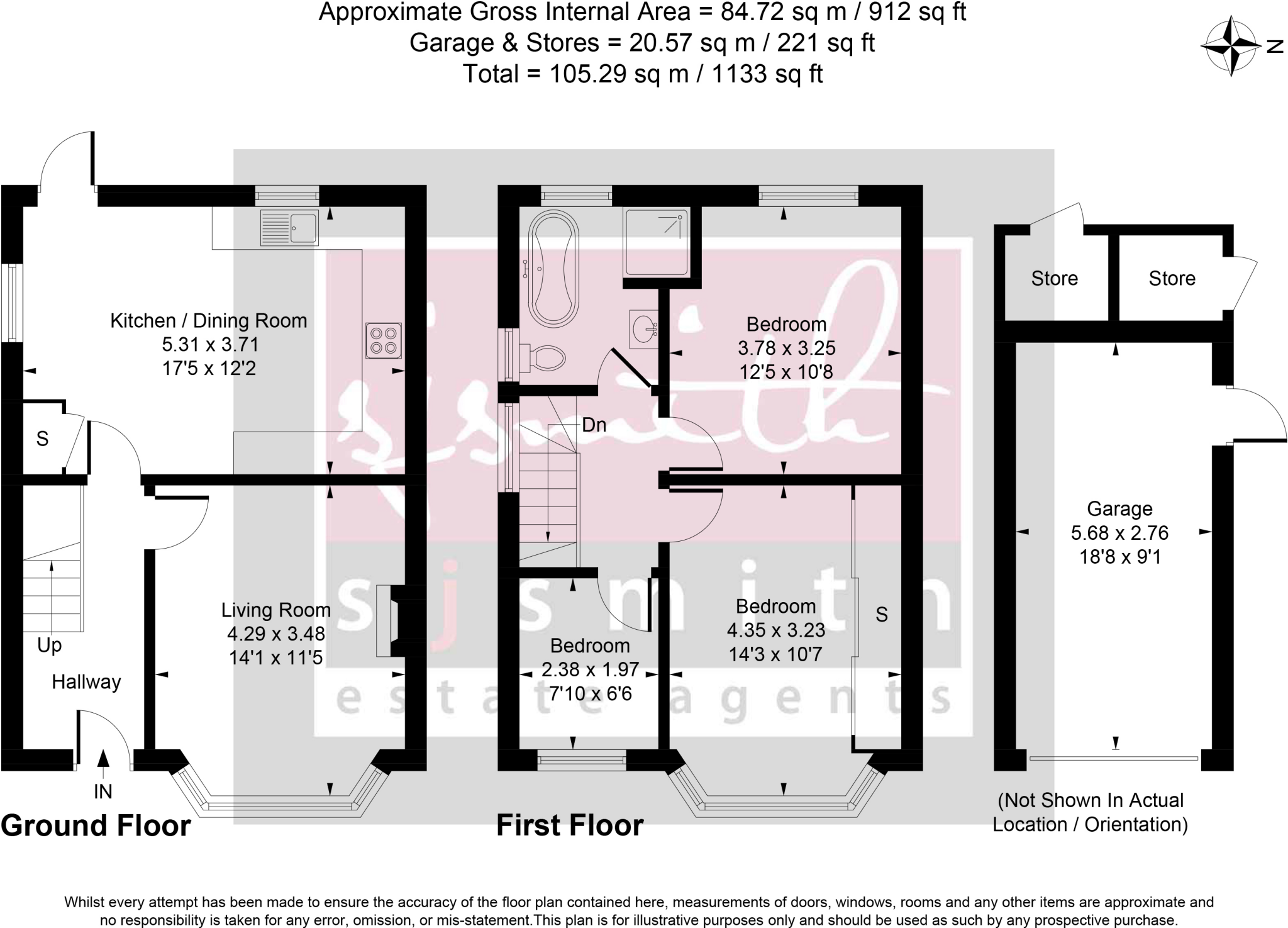 Edward Way, Ashford floorplan