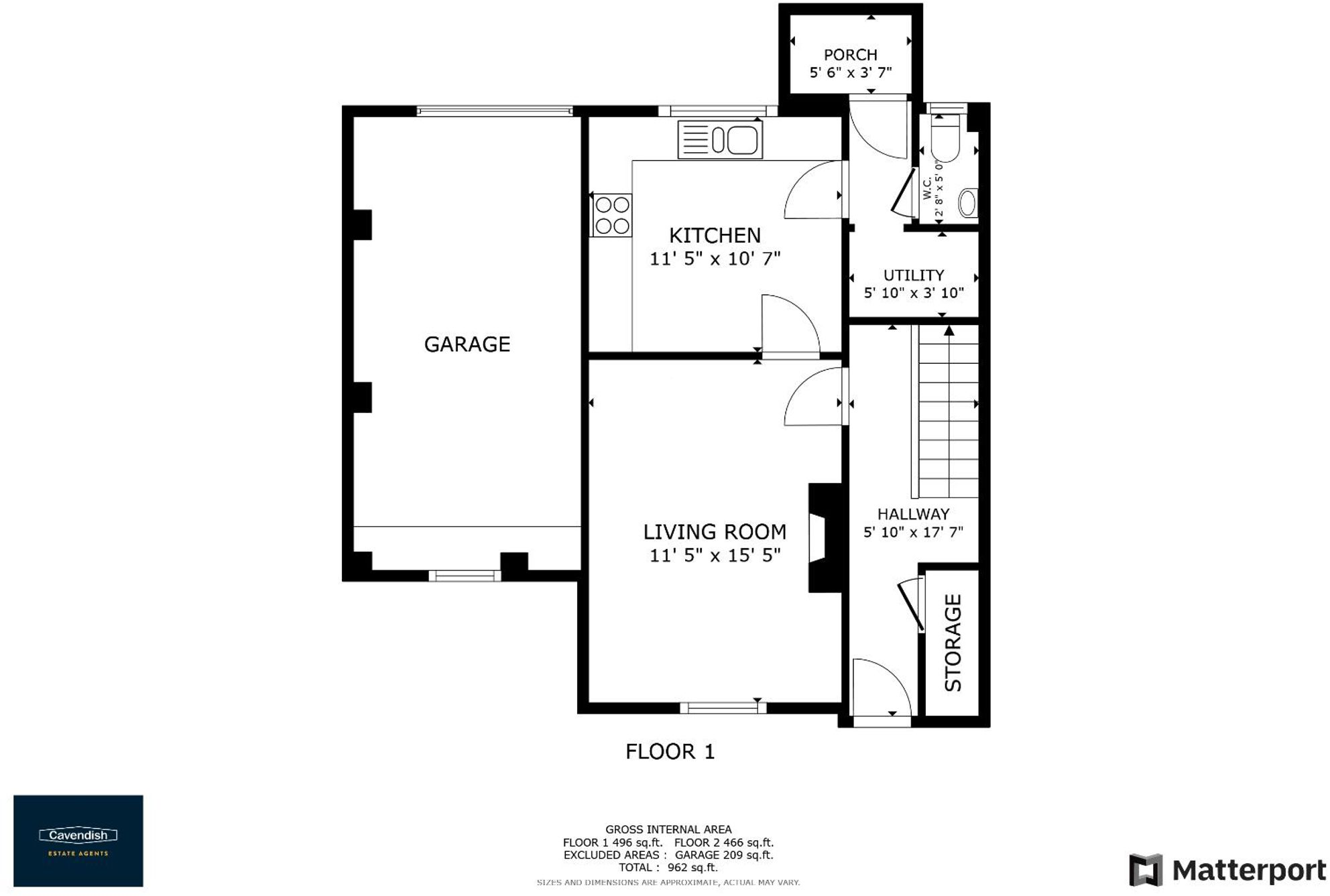 Maes Hafod, Ruthin, LL15 floorplan