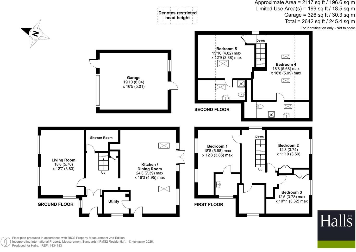 Wrexham Road, Whitchurch. floorplan