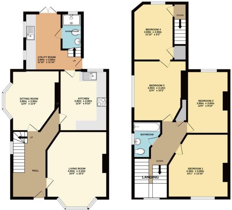 Thorley Lane, Timperley floorplan