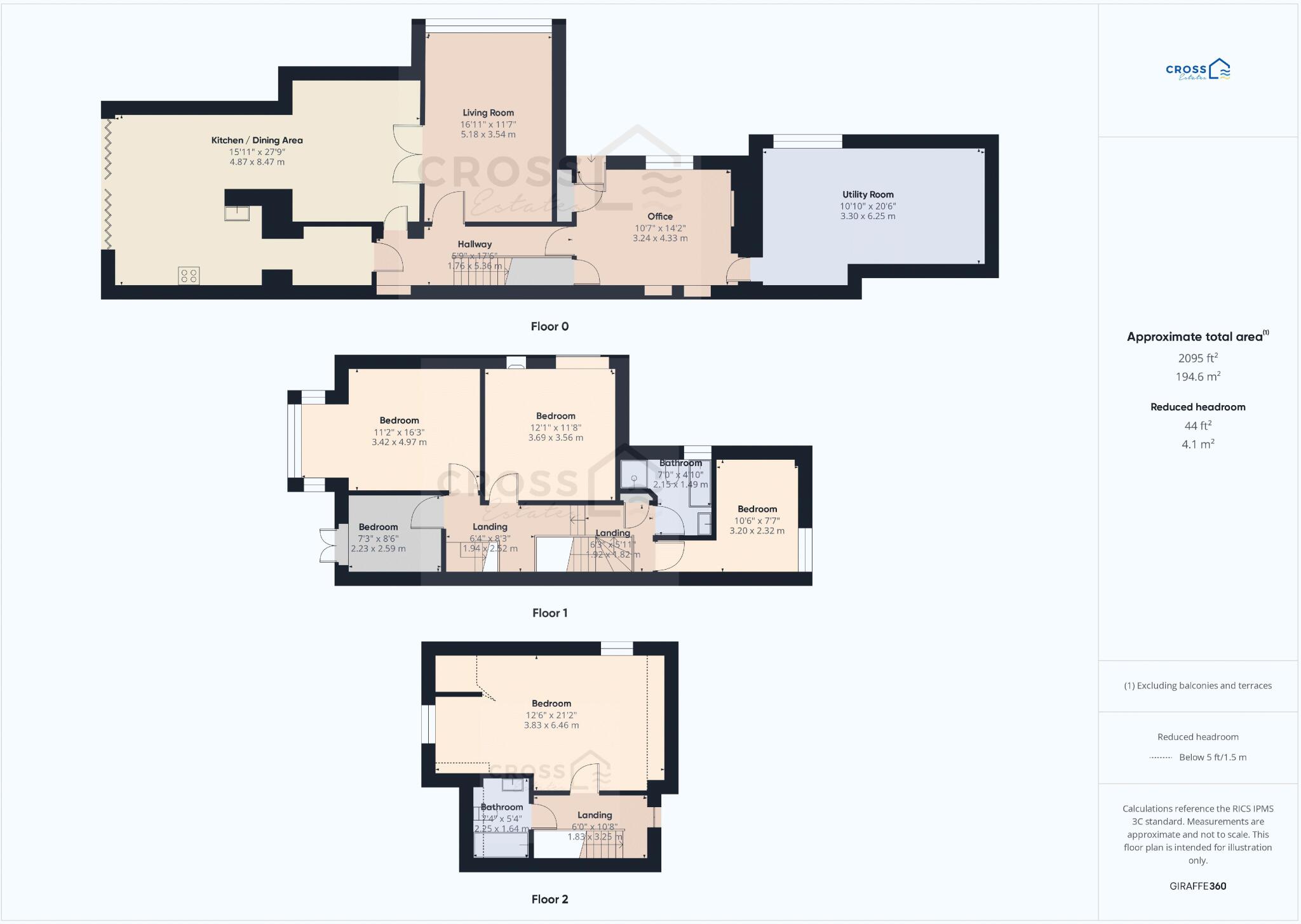 Carbis Bay, Cornwall  floorplan