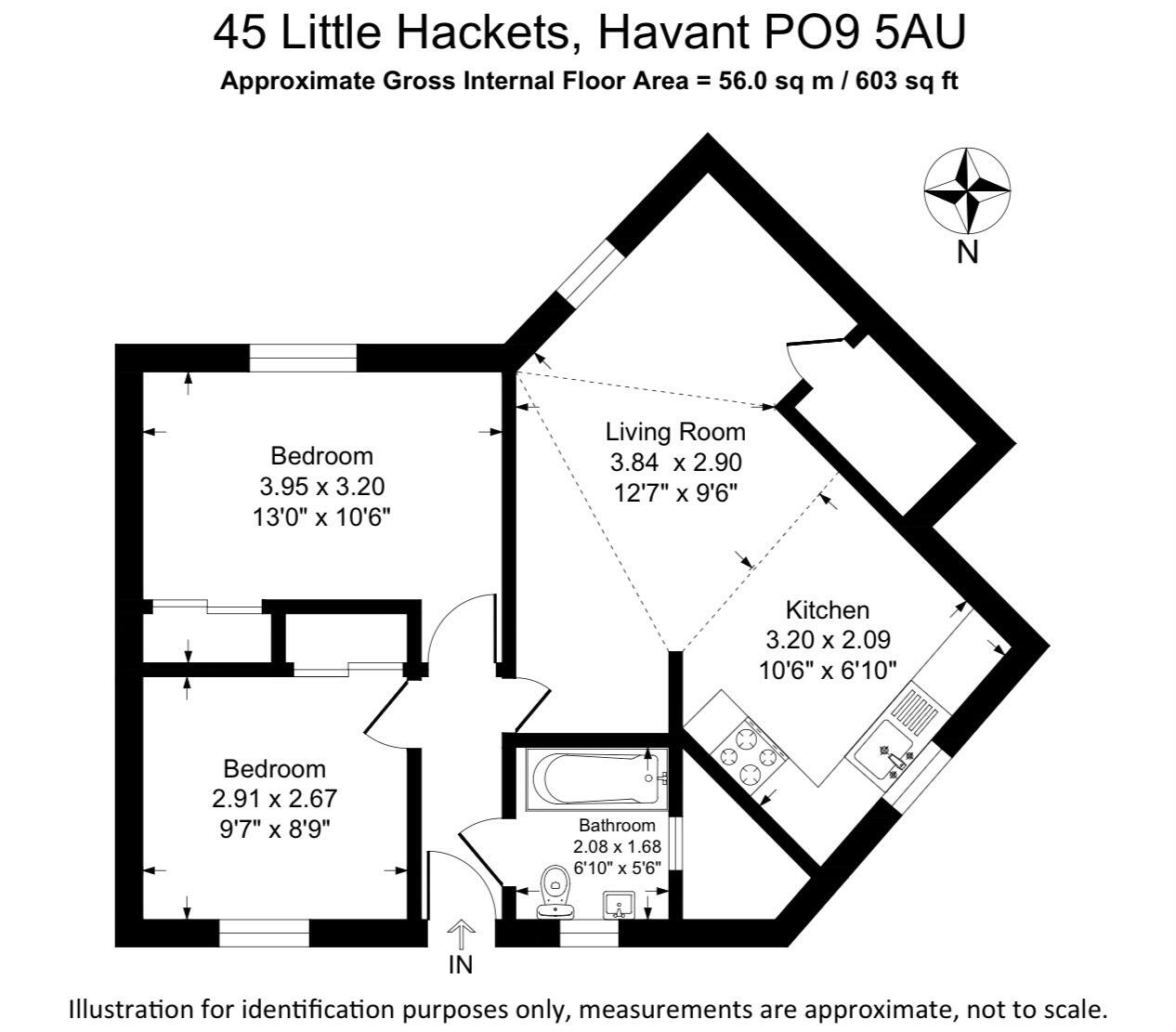 Little Hackets, Havant, PO9 floorplan