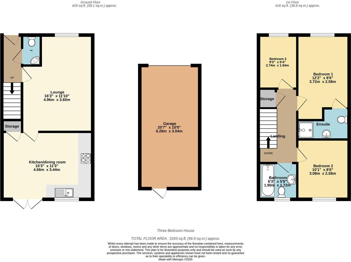 Linnet Way, Keynsham floorplan