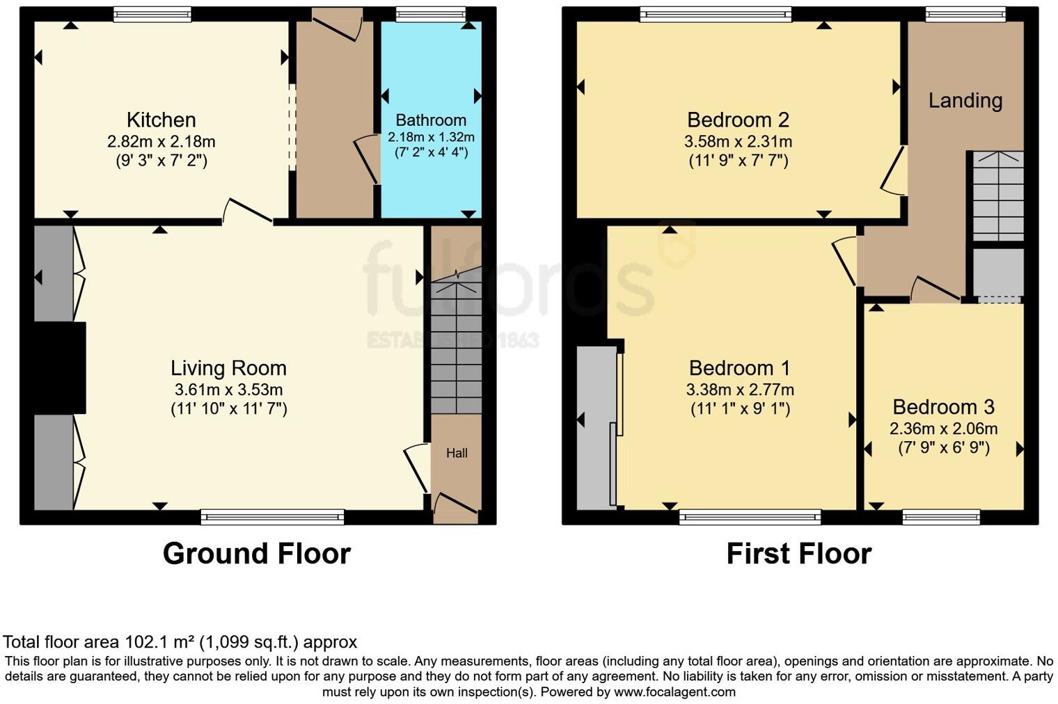 Barley Mount, Exeter, Devon, EX4 floorplan