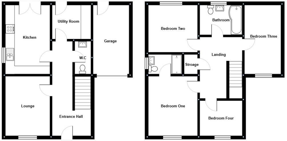 High Street, Bagillt floorplan