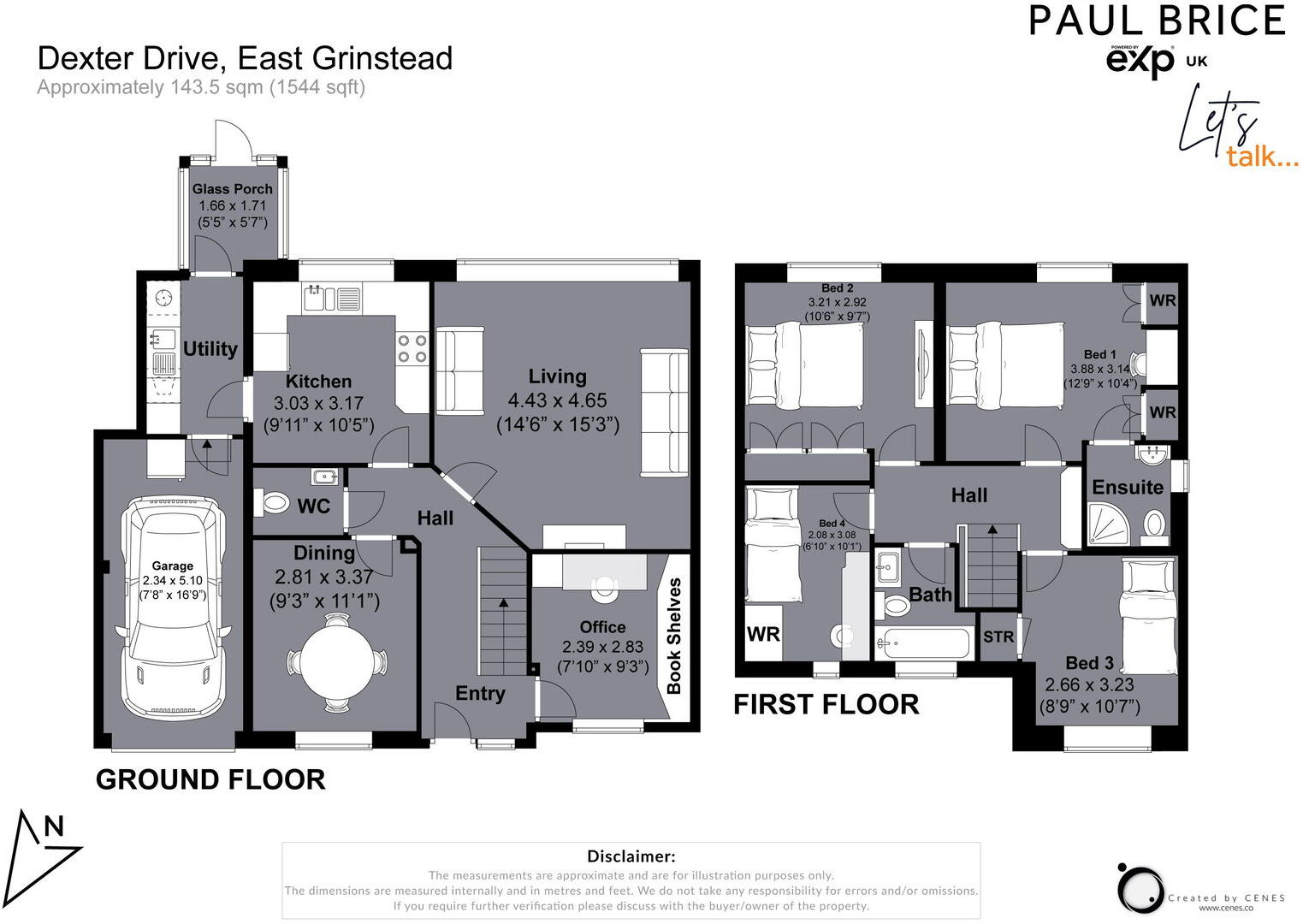 Dexter Drive, East Grinstead floorplan