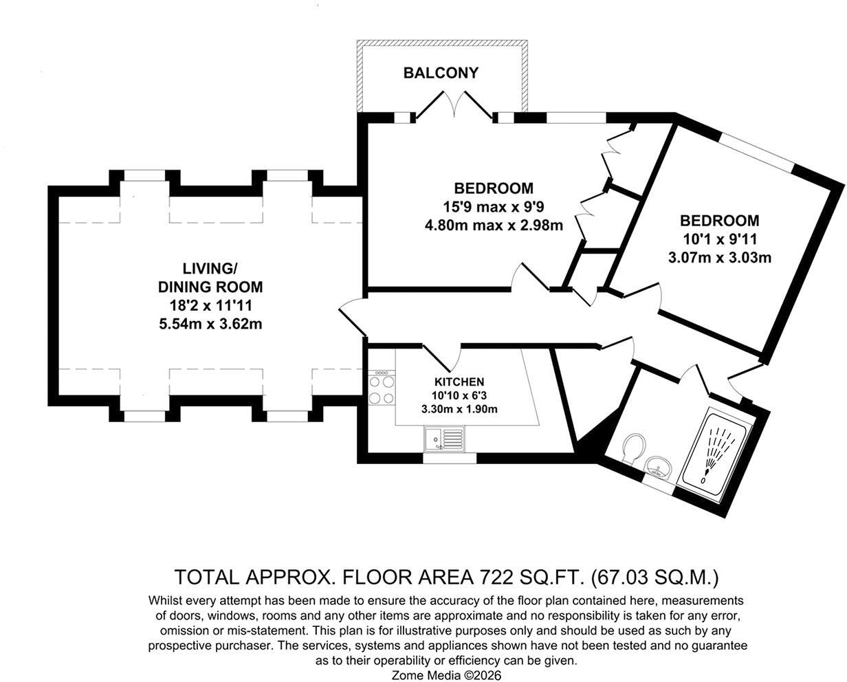 Fortune Way, Kings Hill, ME19 4ET floorplan
