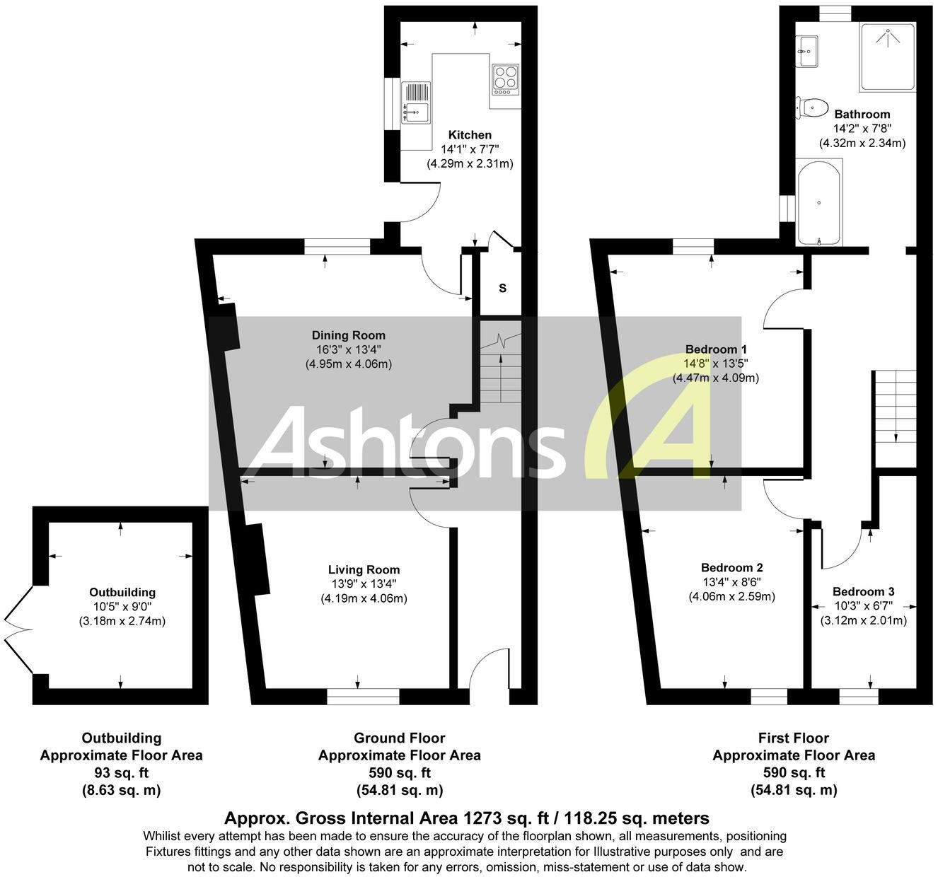 Eyet Street, Leigh, WN7 floorplan