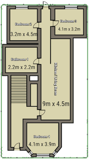 2 Eagle Street, Leamington Spa floorplan