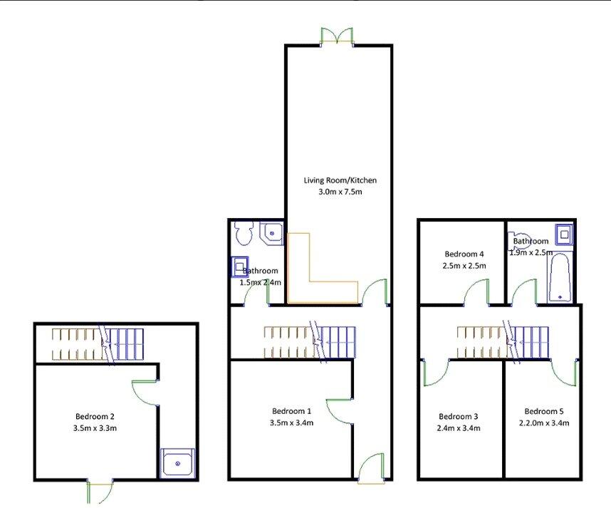 Courtenay Street, Cheltenham, Gloucestershire, GL50 floorplan