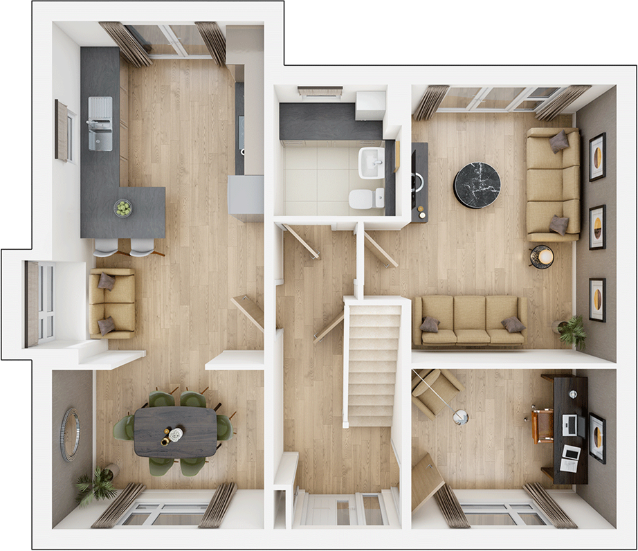 Barkby Road,
Syston,
Leicester,
LE7 floorplan
