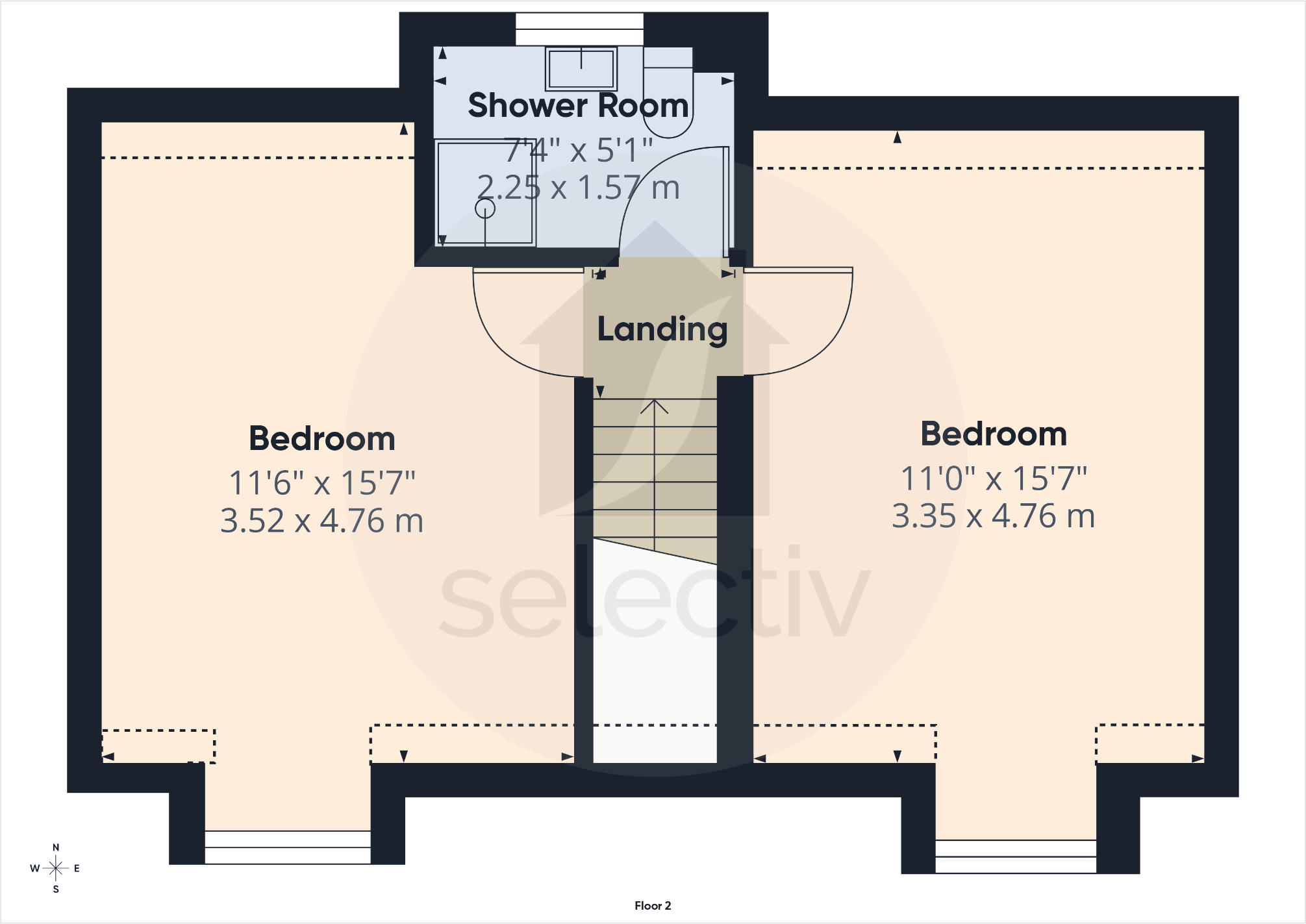 Nightingale Road, Guisborough, North Yorkshire, TS14 floorplan