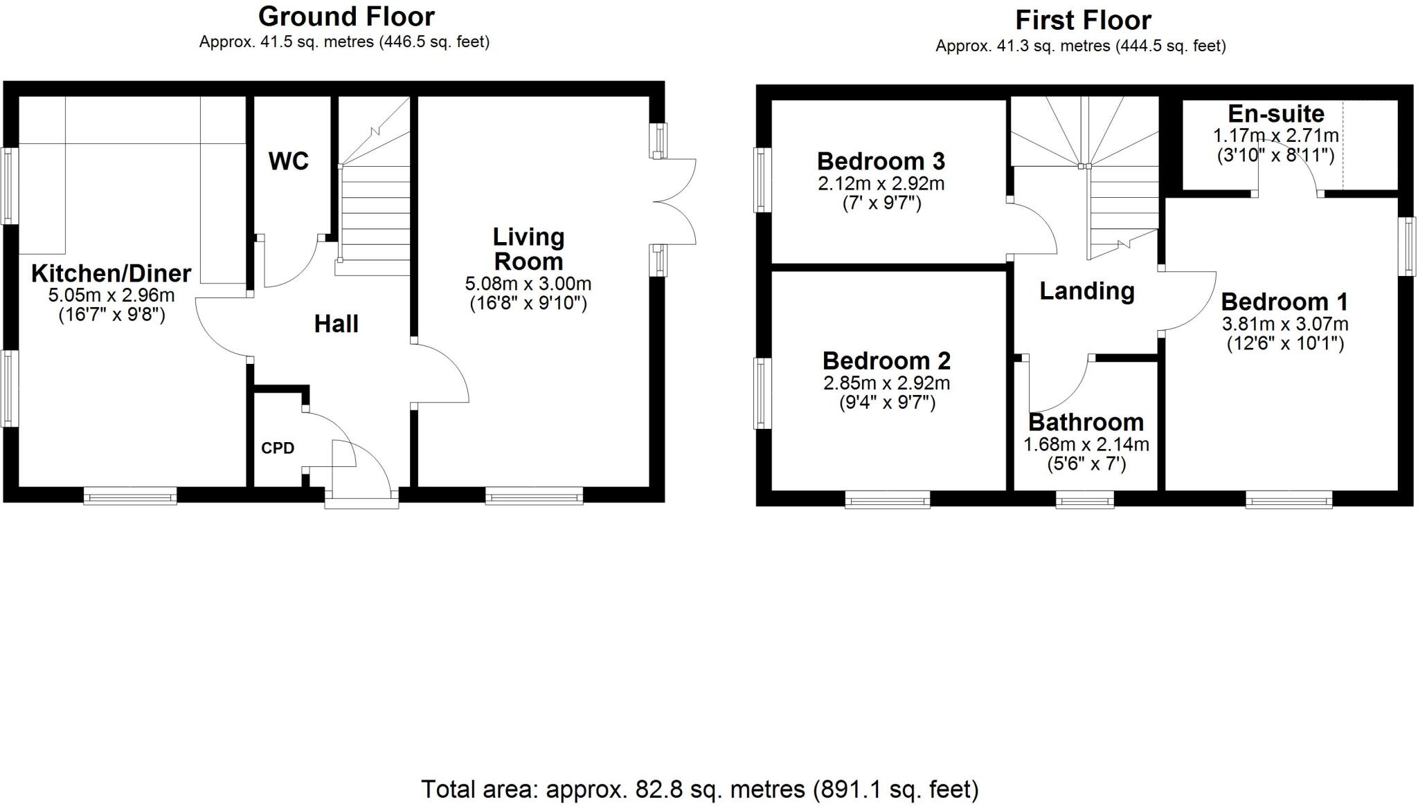 Grayling Way, Ryton, Tyne and Wear, NE40 floorplan