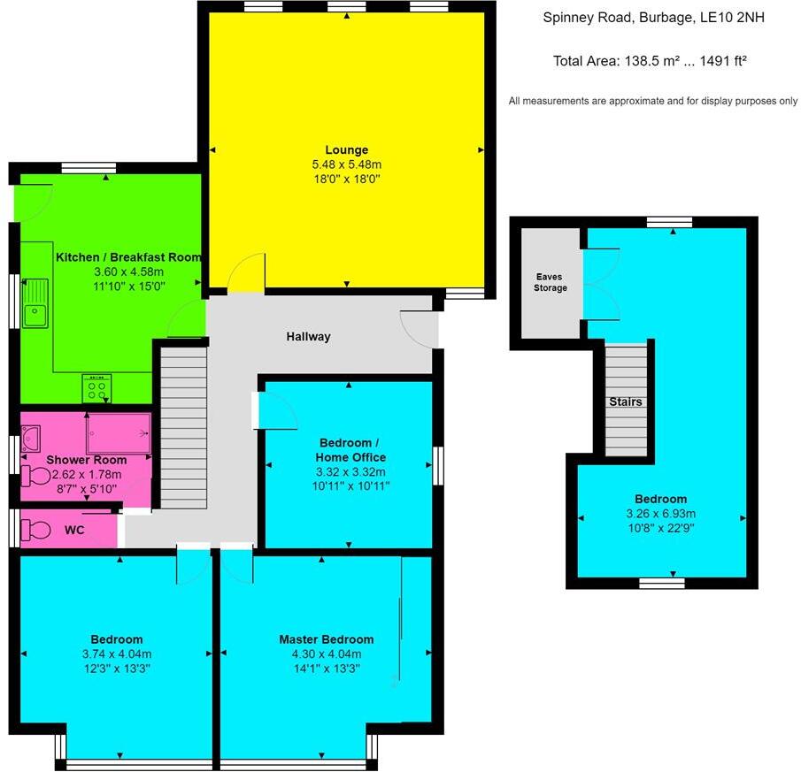 Spinney Road, Burbage floorplan