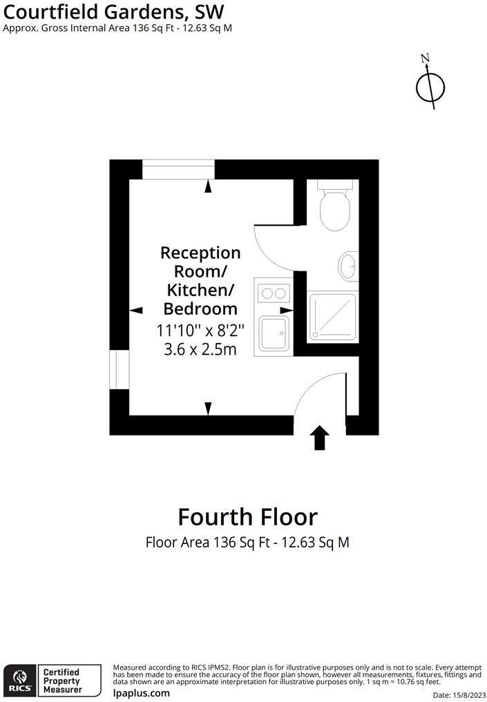 Courtfield Gardens, South Kensington, SW5 floorplan