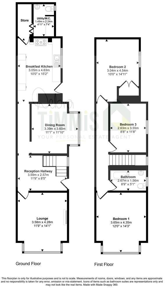 Victoria Park Road, Tunstall, Stoke-On-Trent floorplan