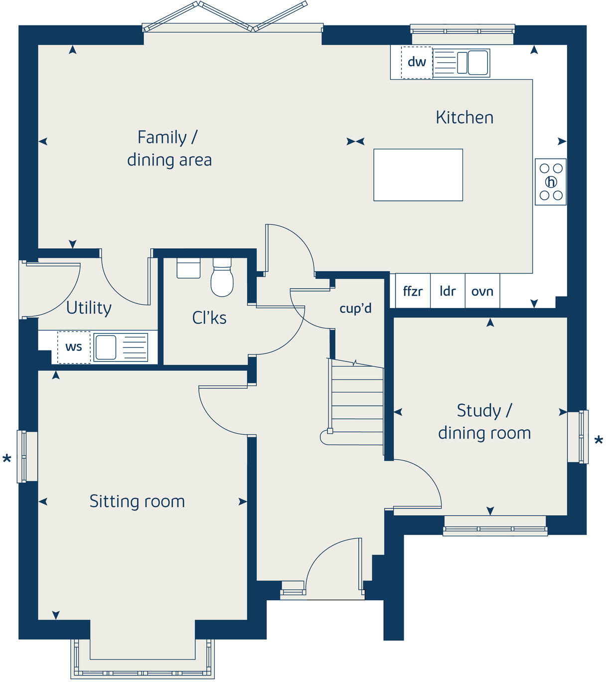 Higher Trenant Road,
Egloshayle,
Wadebridge,
PL27 6AY floorplan