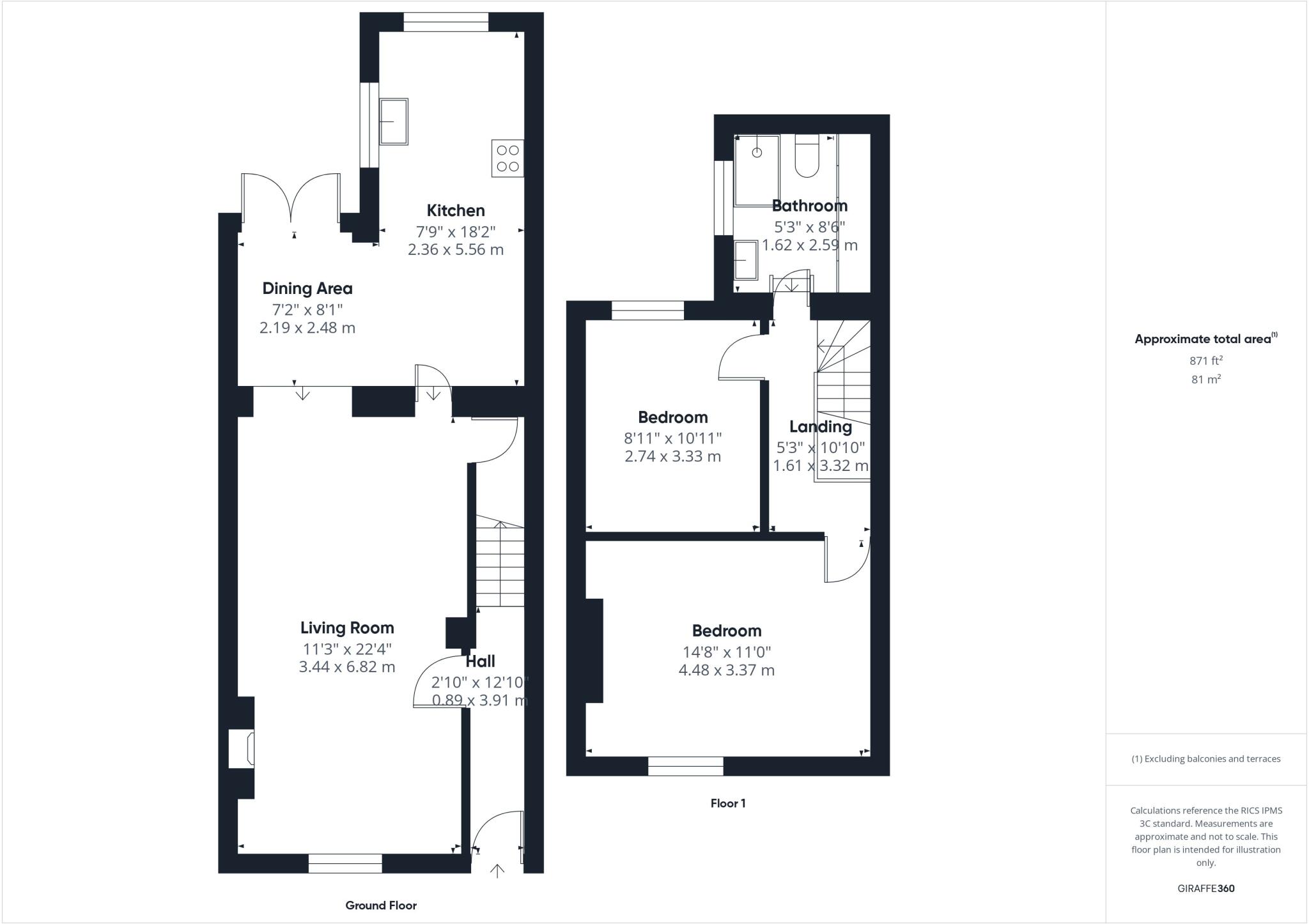 Plymouth Place, Leamington Spa floorplan