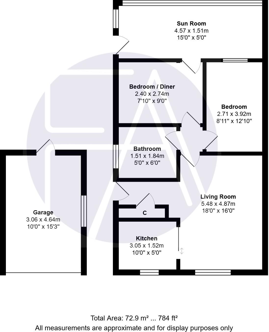 Totnes Drive, Southport, Merseyside, PR9 9GH floorplan