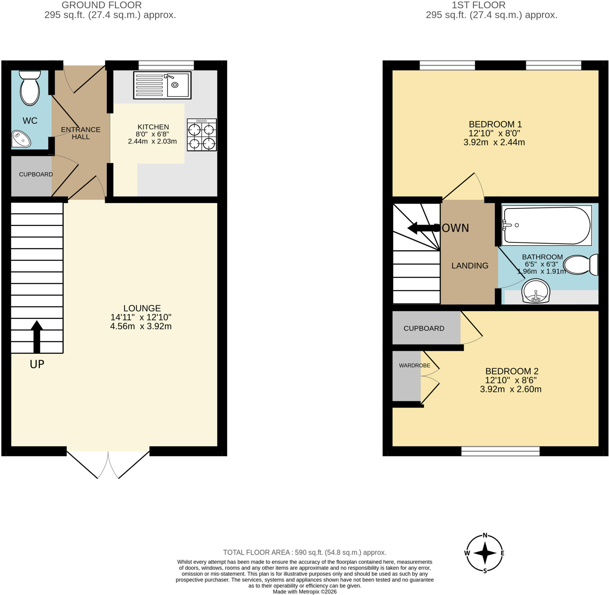Bishops Walk, Kiveton Park floorplan