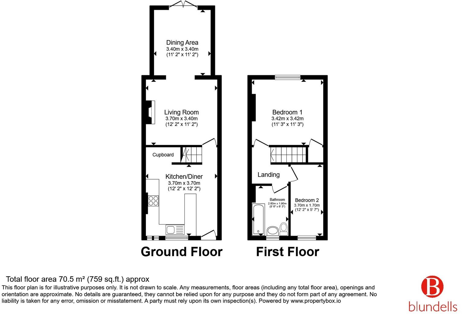 Boiley Lane, Killamarsh, Sheffield, Derbyshire, S21 floorplan