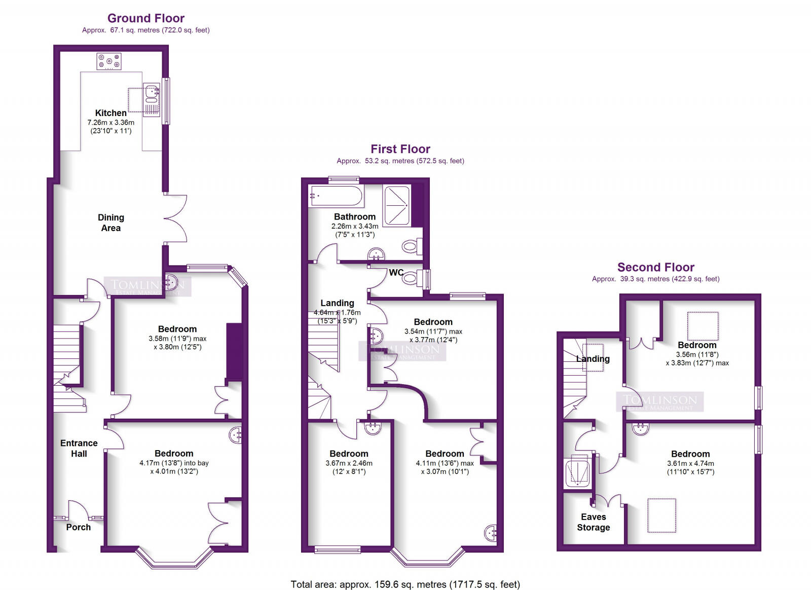 Dunlop Avenue, Lenton, NG7 2BW floorplan