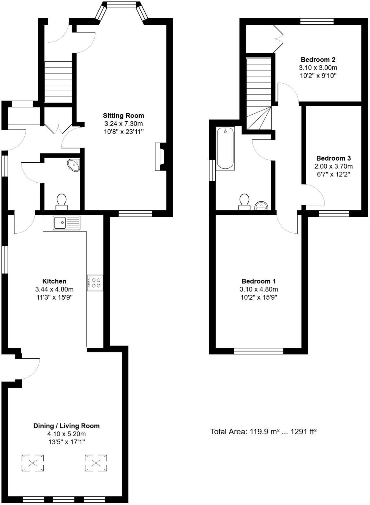 Station Road, Snettisham floorplan