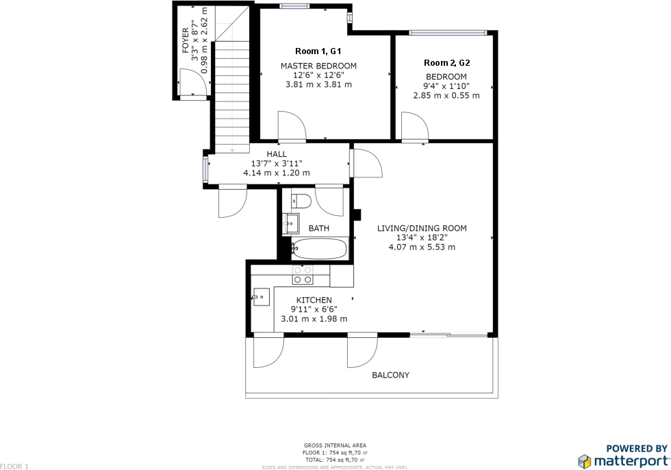 Mina Road, Southwark, London floorplan
