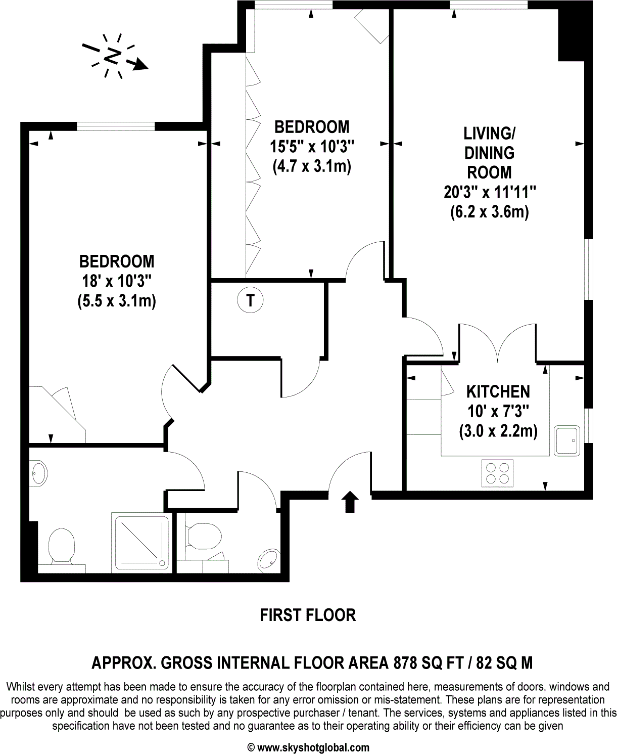 Liberty House, Raynes Park floorplan