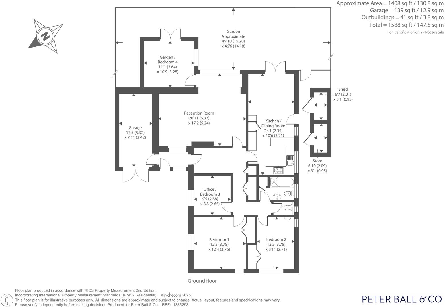Yarnolds, Shurdington, Cheltenham floorplan