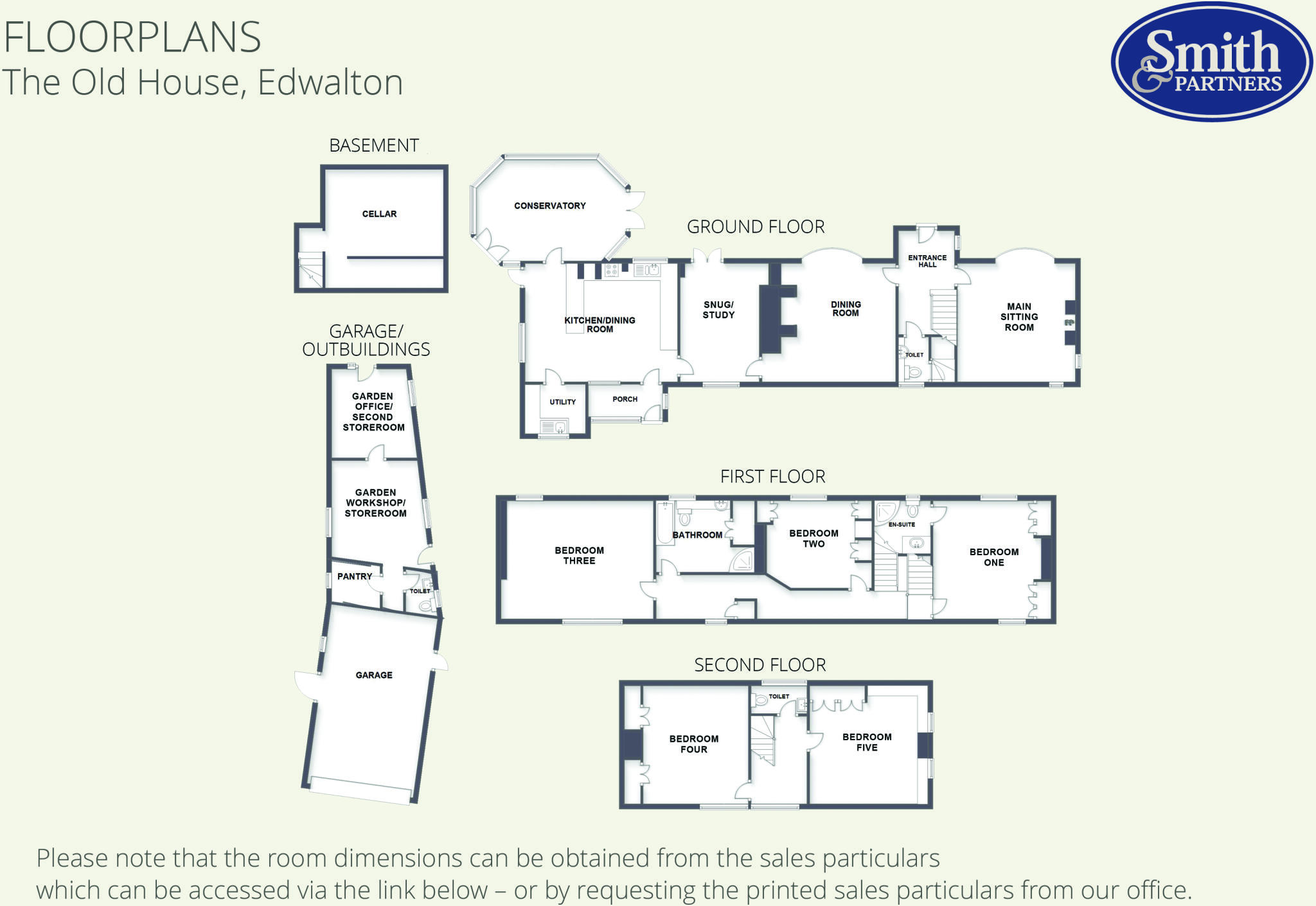 The Old House, Village Street, Edwalton, Nottinghamshire NG12 4AE floorplan