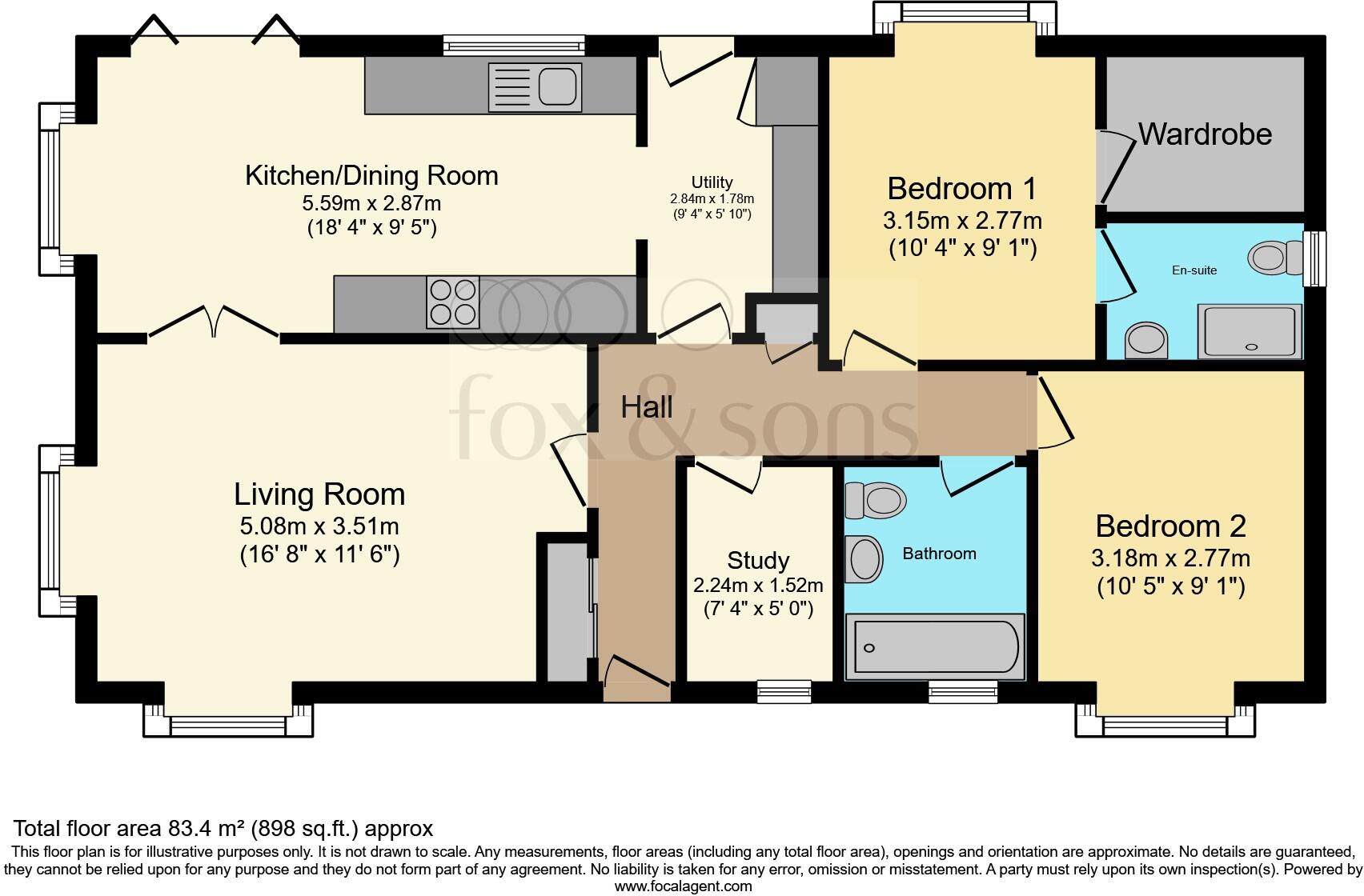 Deanland Wood Park, Golden Cross, Hailsham floorplan