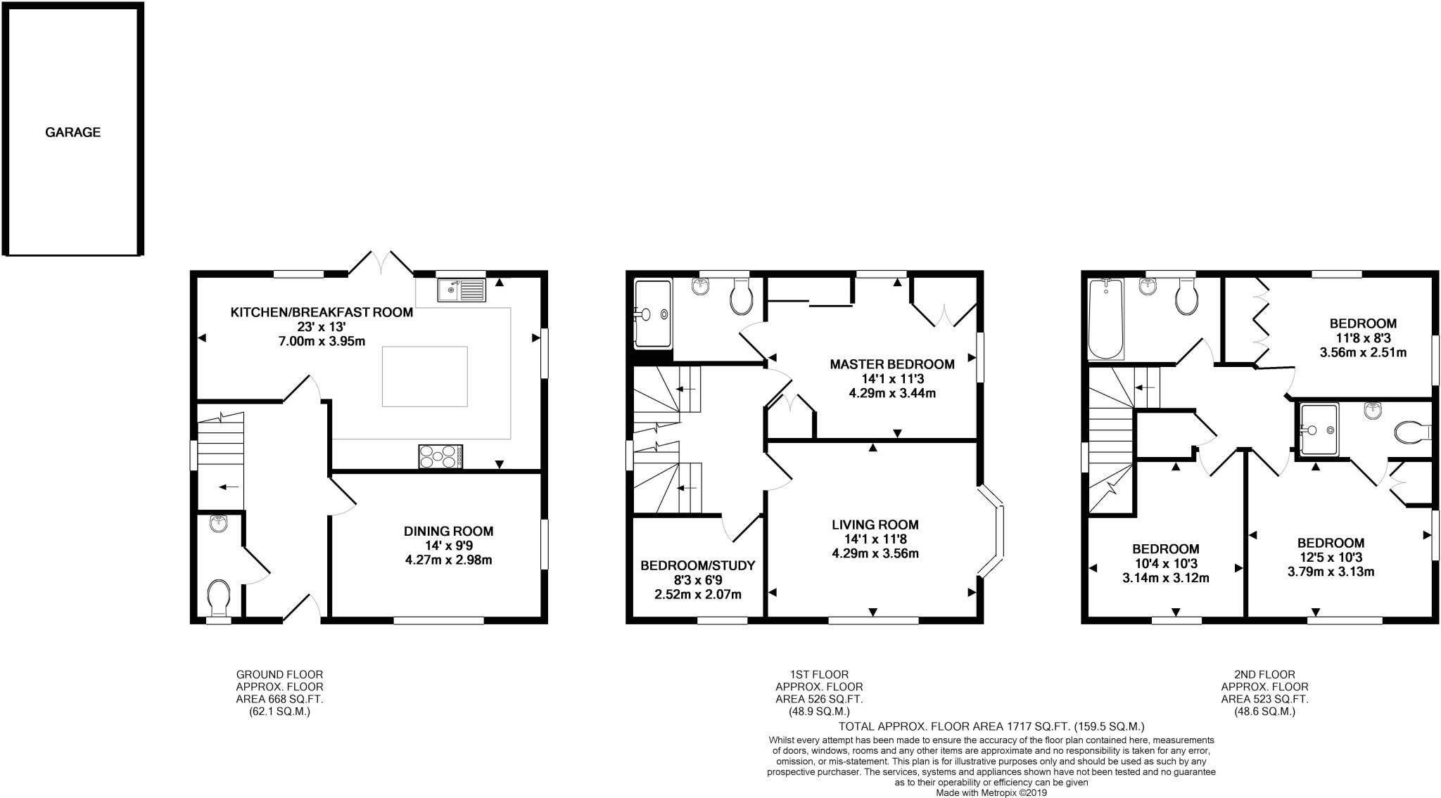Athoke Croft, Hook, Hampshire, RG27 floorplan