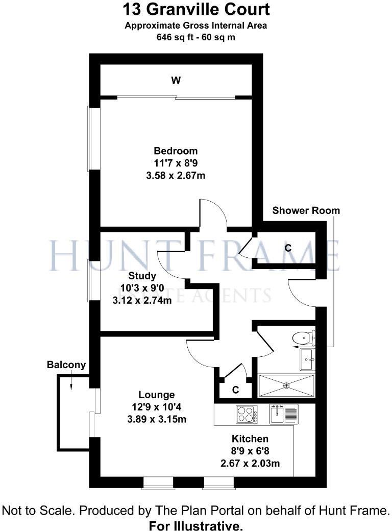 Granville Road, Eastbourne floorplan
