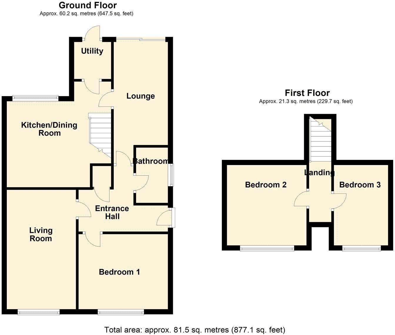 Woodlands Road, Milnrow, Rochdale, Greater Manchester, OL16 floorplan