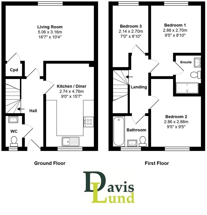 Grainbeck Rise, Killinghall, Harrogate floorplan