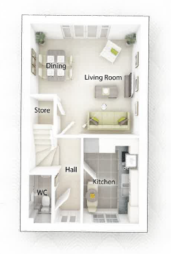 East Meadow Close, Golborne, Warrington, WA3 3YN floorplan