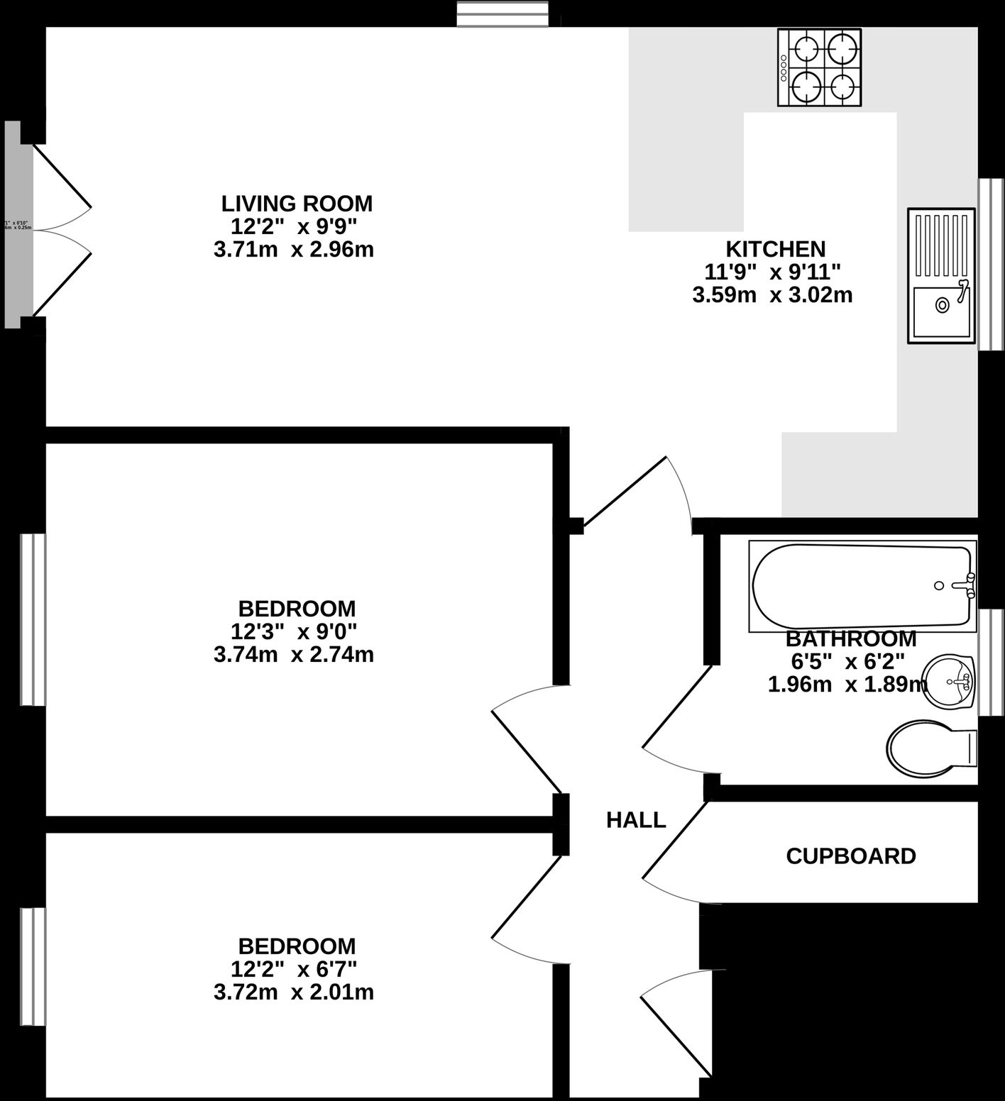 Hayfield Road, Chapel-En-Le-Frith, SK23 floorplan