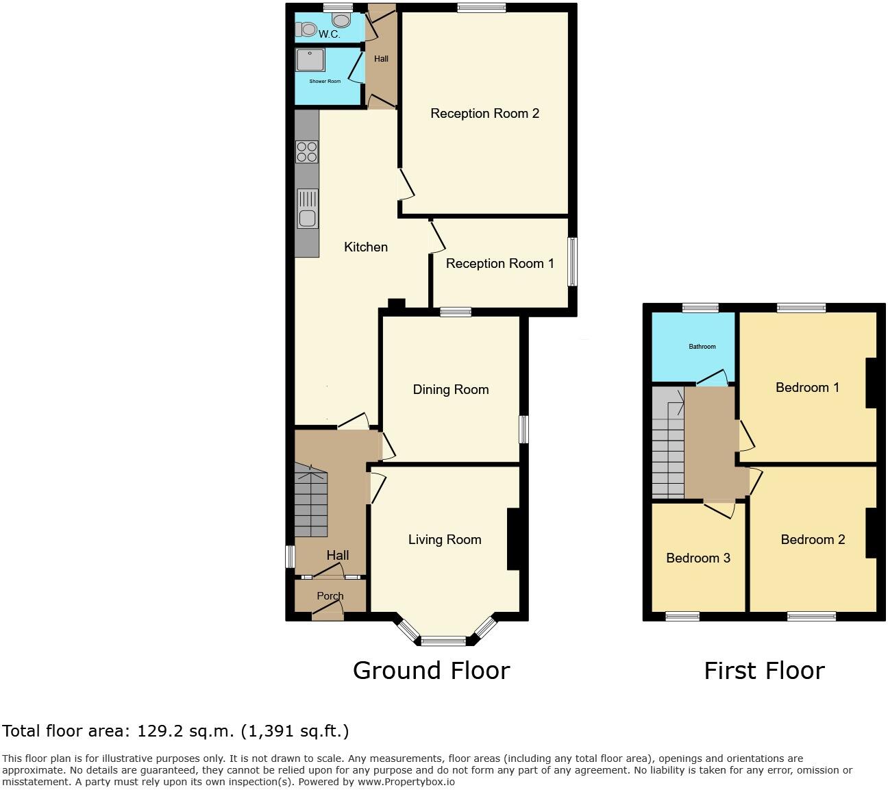 57 Beresford Avenue, Foleshill, Coventry, West Midlands CV6 5HY floorplan